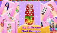 Christmas Nail Art Salon Games Screen Shot 1