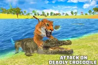 Tiger Simulator: Animal Family Survival Game Screen Shot 9