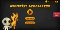 Geometry Apocalypse: Circle, Square Zombie shooter Screen Shot 0
