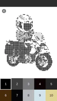 Moto Bike - Pixel Art Screen Shot 5