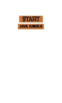 Java Jumble Screen Shot 0