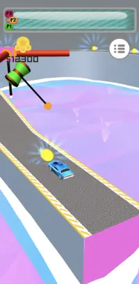 Extreme Mini Fun Car Racing 3D Screen Shot 0