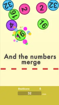 TamaMerge : Merge number ball! Screen Shot 2