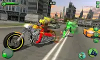 Real Green Ring Superhero City Rescue Mission Screen Shot 4