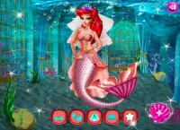 Wedding Mermaid Happy - Wedding Princess Games Screen Shot 3