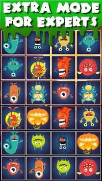 Memory Game Little Monsters Screen Shot 6