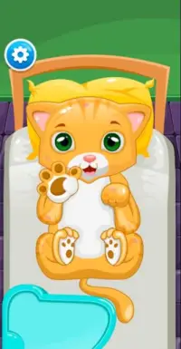 Little Cat Doctor Pet Vet Game Screen Shot 7