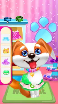 Puppy Pet Vet Day Caring Game Screen Shot 3