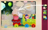 Puzzle for kids - learn food Screen Shot 1