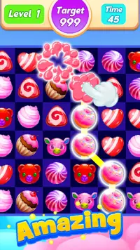 Candy Puzzle - Crush Fun Screen Shot 1