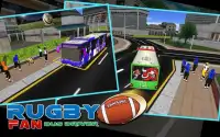 Rugby Fan autobús 3D Conductor Screen Shot 3