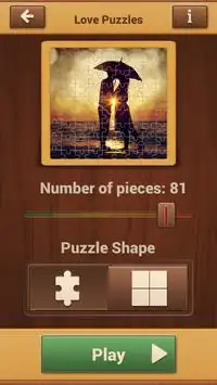 Liebe Puzzle Spiele Screen Shot 10