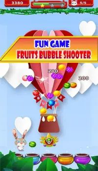 Fruits Bubble Shooter Games Screen Shot 2
