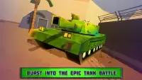 Epic Tank Armada - Cube Battlefield Wars Screen Shot 0