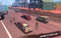 Zombie Games - Car driving 3D Screen Shot 1