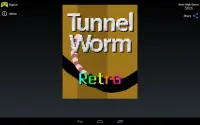 Tunnel Worm Retro Screen Shot 4