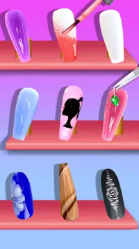Acrylic Nail Games- Nail Salon Screen Shot 4