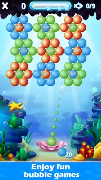 Pop Puzzle - Classic Bubble Blast Game Screen Shot 1