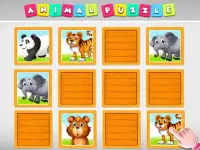 Puzzle for Kids -Animals Shadow and Jigsaw Puzzles Screen Shot 3