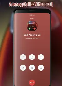 Among Call - Video call of Among Us Chat Screen Shot 2