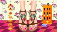 Pretty Legs and Nail Makeover Screen Shot 1