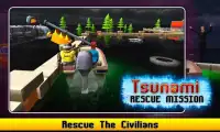 Missão de resgate de tsunami Screen Shot 1
