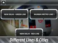 인도 지하철 운전 시뮬레이터 Screen Shot 11