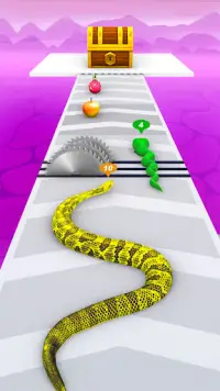 Snake Run Race・Fun Worms Games Screen Shot 0
