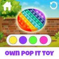 Pop it fidget toy creator: make your pop it Screen Shot 0