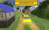 Taxi Juego 3D Carro Conducción Screen Shot 2