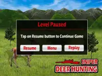 Sniper ciervos Shooting - 3D Screen Shot 3