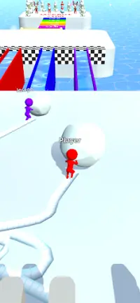 Snow Race!! Screen Shot 4