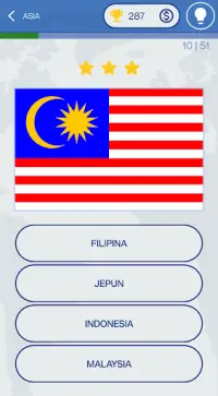 Bendera Dunia - Kuiz bendera Screen Shot 2