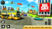 Bus-Simulator-Spiel: Busfahrt Screen Shot 0