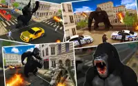 Angry Gorilla City Smasher: Incredible Monster Screen Shot 0