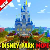 DisneyPark（テーマパーク）[ジェットコースター] for Minecraft PE