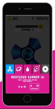 Mobile Fidget Spinner Screen Shot 1