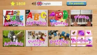 Educational jigsaw puzzles Screen Shot 0