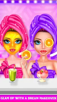 Bff куклы: конкурс красоты, модный салон макияж Screen Shot 5