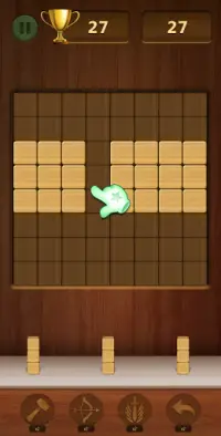 Block Puzzle - Free Classic Wood Block Puzzle Game Screen Shot 1