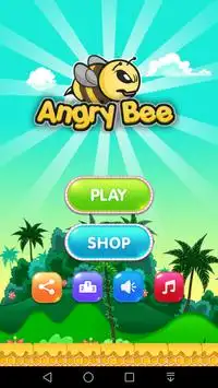 Angry Bee Screen Shot 0