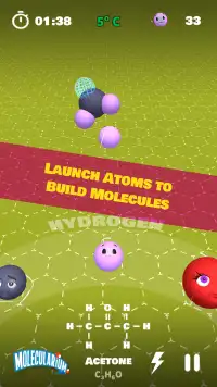 My Molecularium- The Molecule Building Game Screen Shot 0