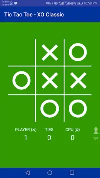 Tic Tac Toe -  Noughts and Crosses - X and O game Screen Shot 5