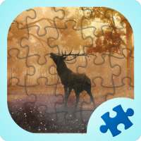 Animal jigsaw puzzles games