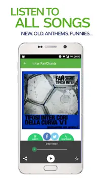 FanChants: Inter Fans Songs & Chants Screen Shot 1