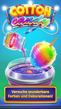 Zuckerwatte Spiele: Süßigkeiten Fabrik Screen Shot 3