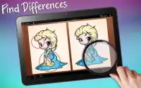 Find Differences Frozen Screen Shot 1