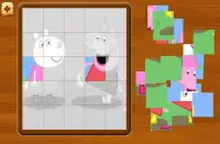 Jigsaw Peepa Puzzle Game For Pig Screen Shot 2