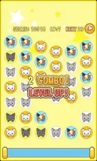 [かわいいねこパズルゲー]ねこアクア Screen Shot 3