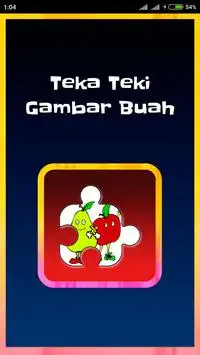 Teka Teki Gambar Buah Screen Shot 0